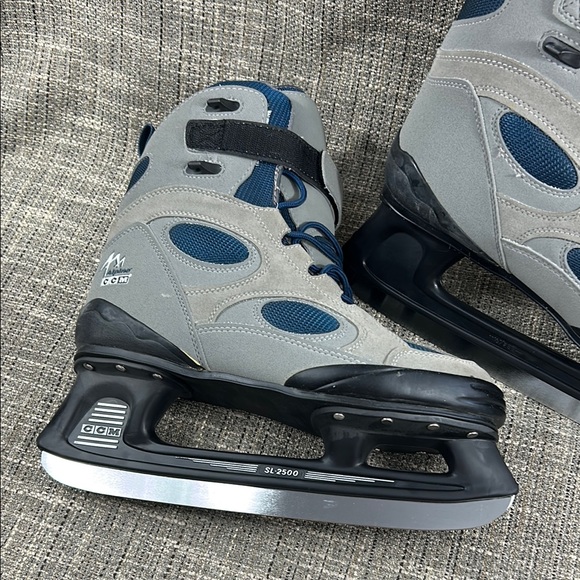 Ice Skates CCM Gray and Blue Alpine SL2500 NWOT - Picture 5 of 14